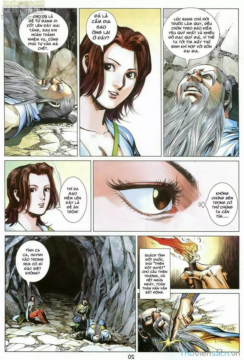 Truyện Tranh Anh Hùng Xạ Điêu - Manhua trang 4