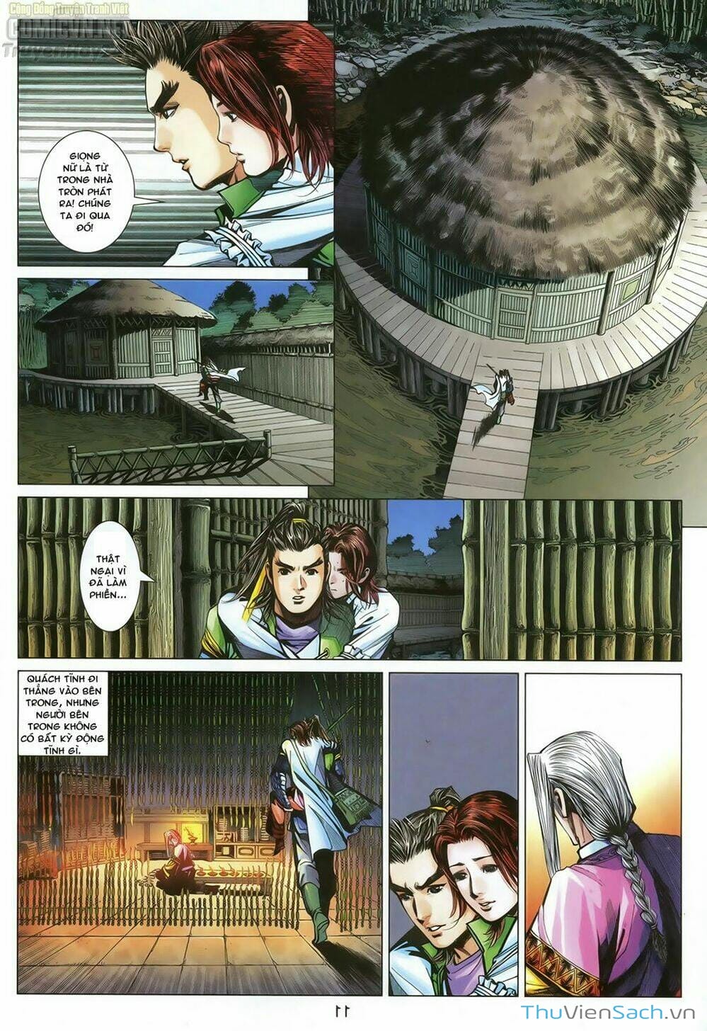 Truyện Tranh Anh Hùng Xạ Điêu - Manhua trang 4