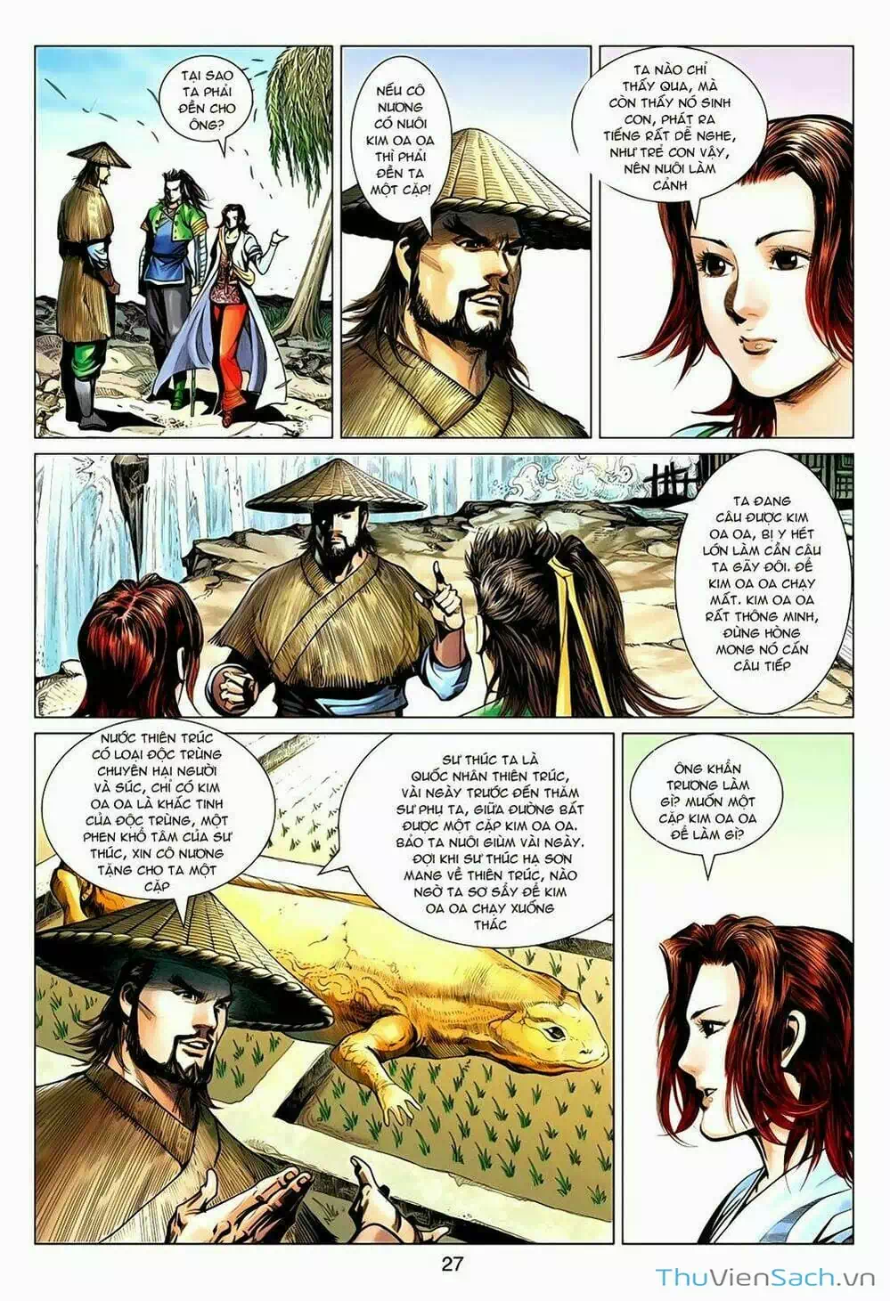 Truyện Tranh Anh Hùng Xạ Điêu - Manhua trang 4