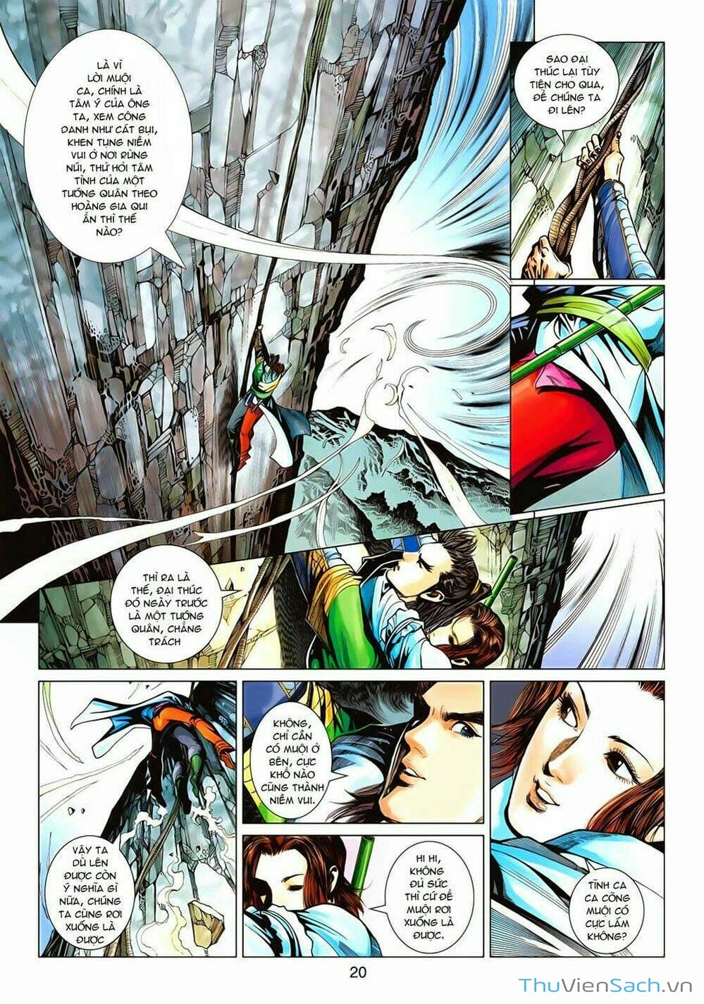Truyện Tranh Anh Hùng Xạ Điêu - Manhua trang 4