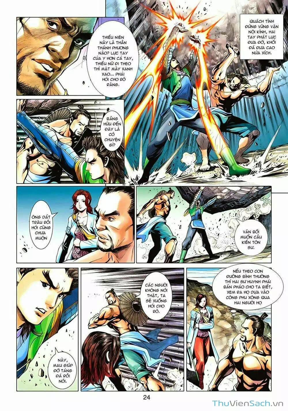 Truyện Tranh Anh Hùng Xạ Điêu - Manhua trang 4