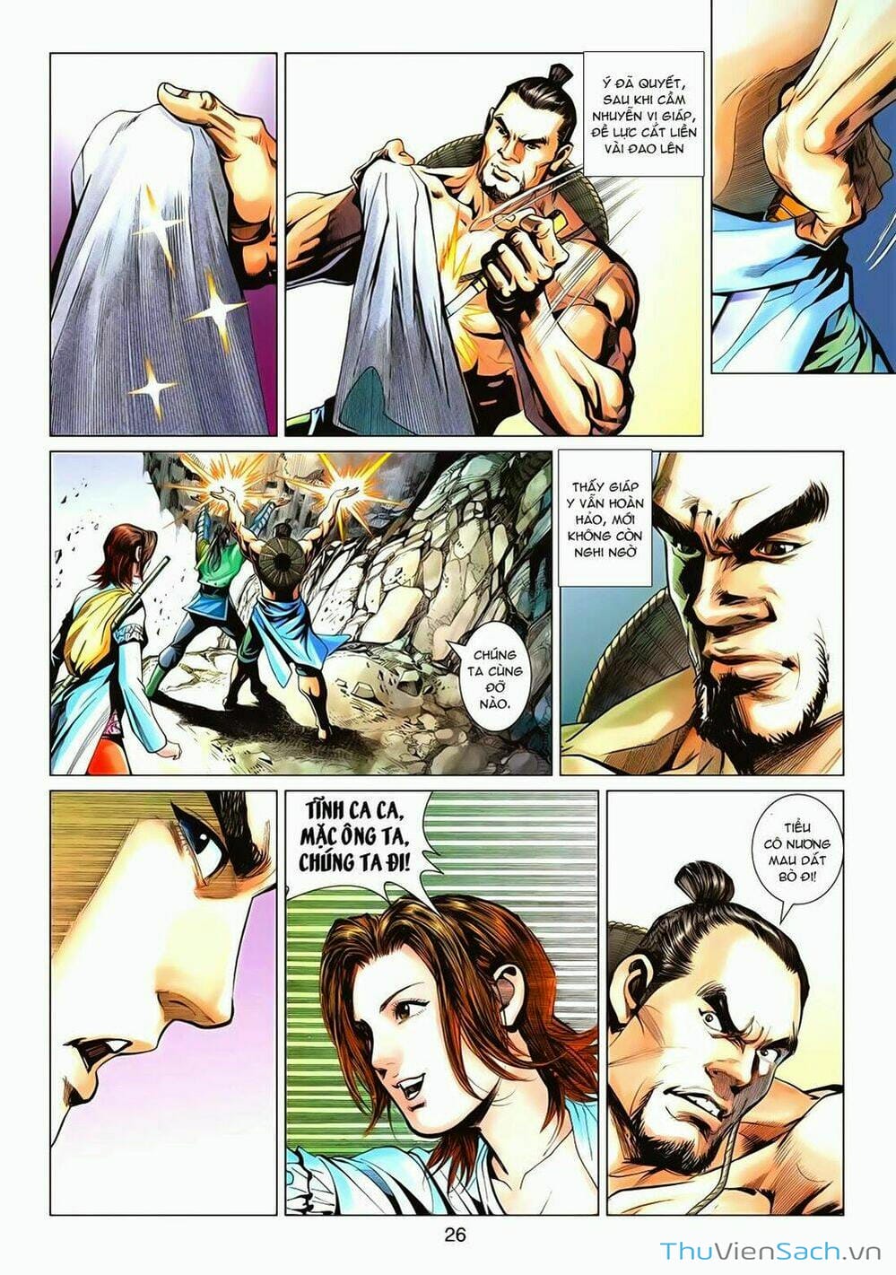Truyện Tranh Anh Hùng Xạ Điêu - Manhua trang 4