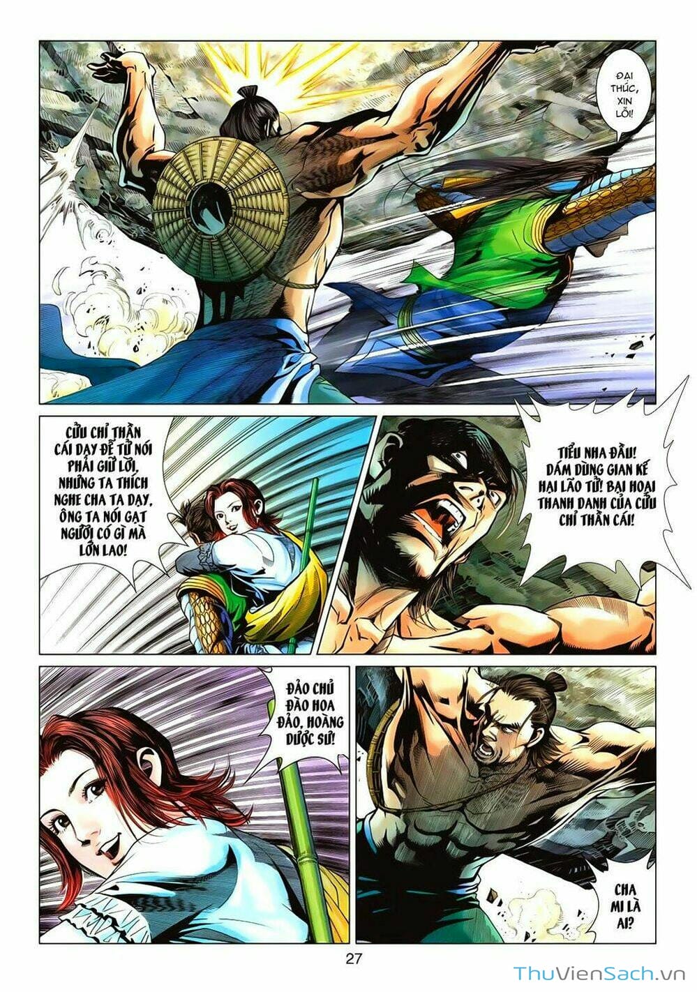 Truyện Tranh Anh Hùng Xạ Điêu - Manhua trang 4