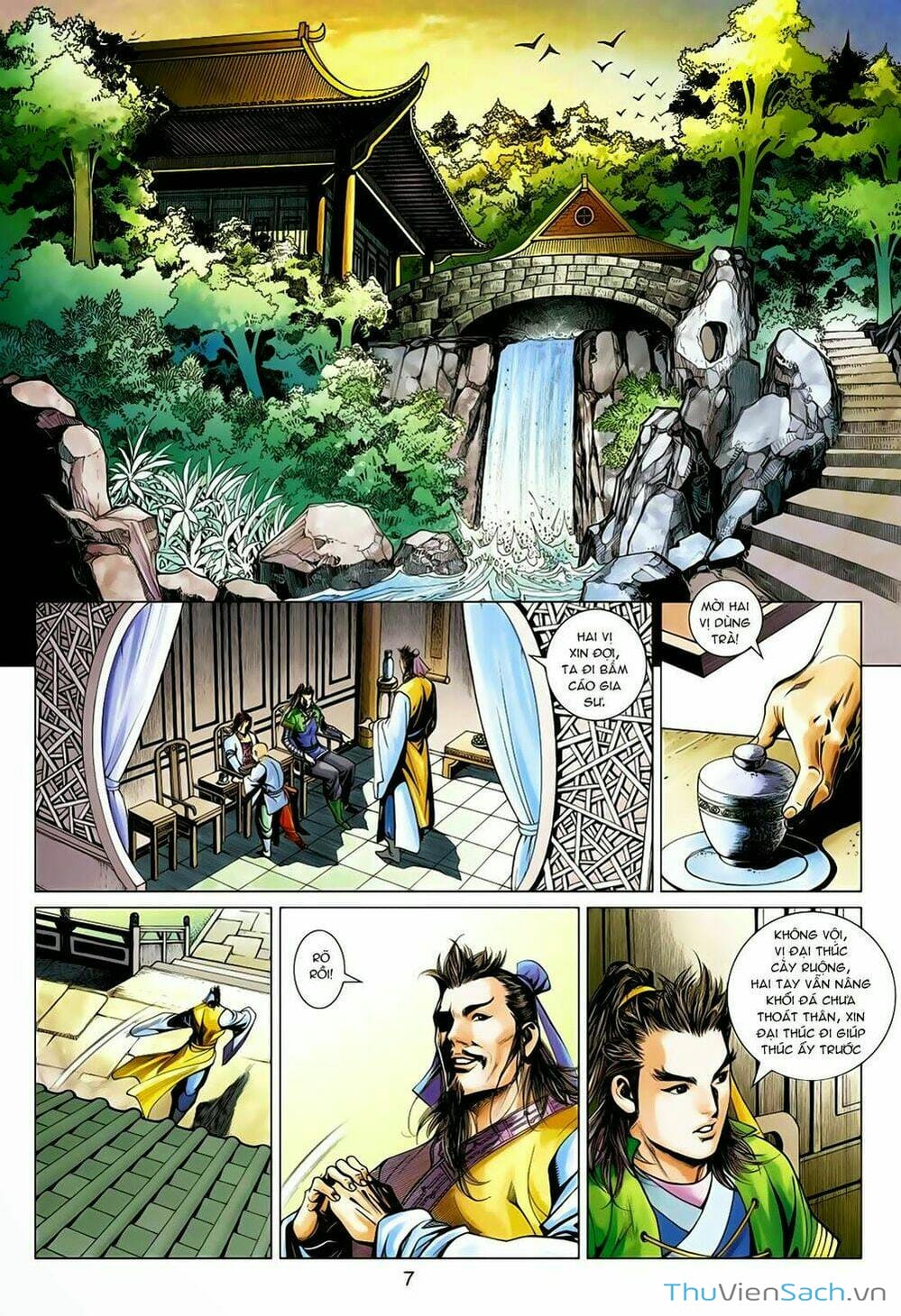 Truyện Tranh Anh Hùng Xạ Điêu - Manhua trang 4
