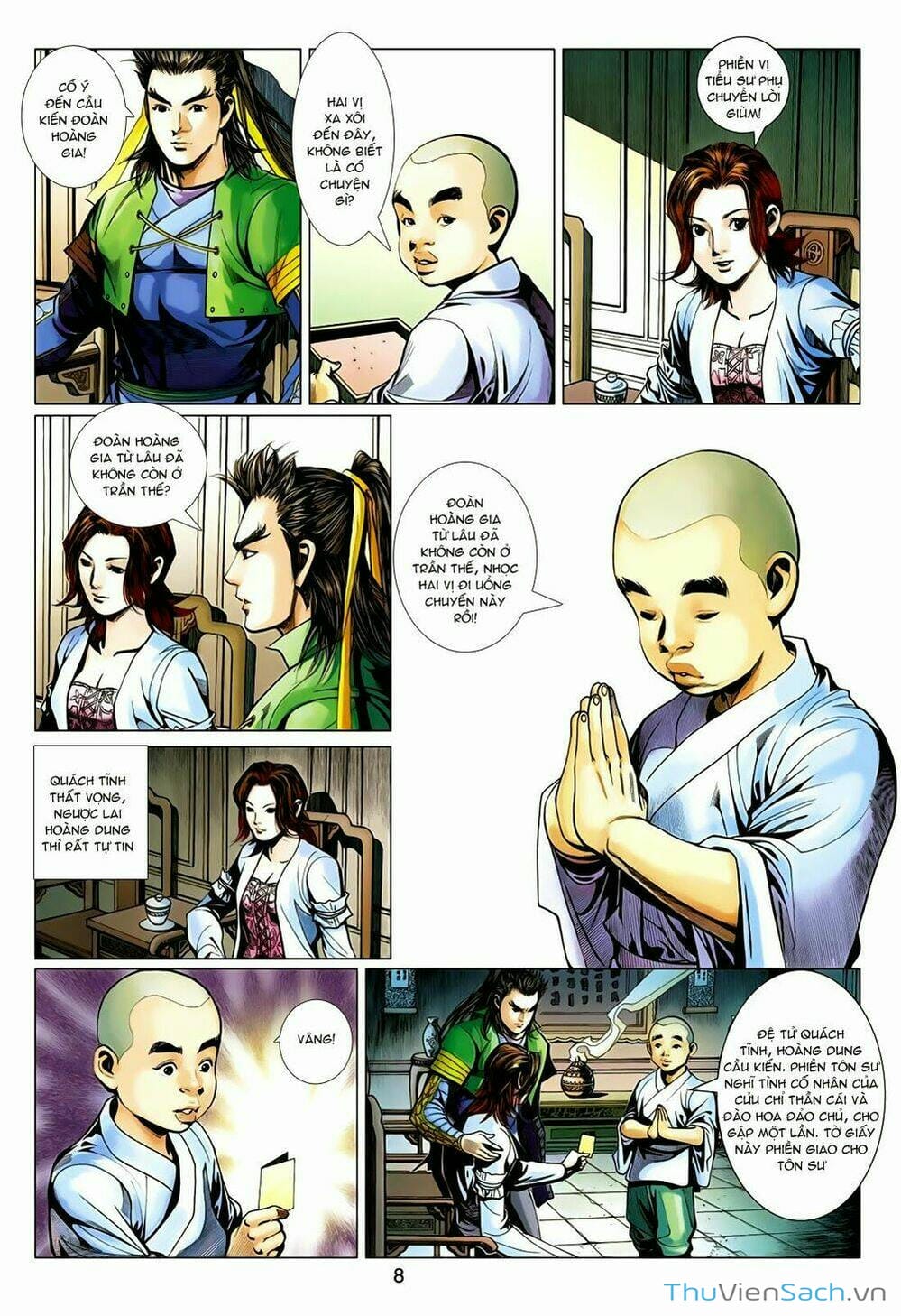Truyện Tranh Anh Hùng Xạ Điêu - Manhua trang 4