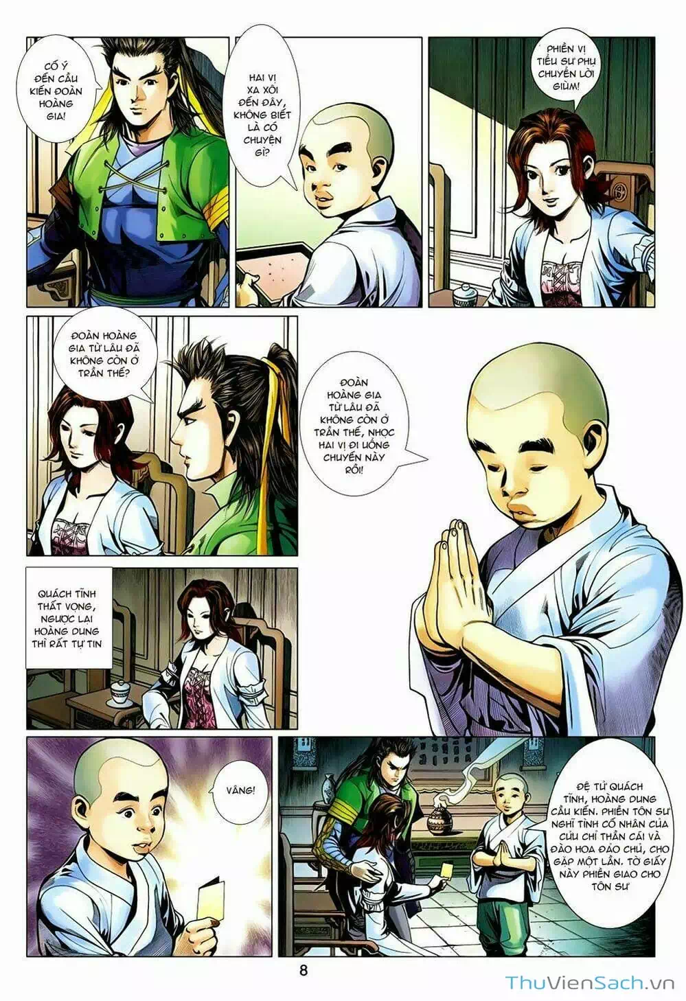 Truyện Tranh Anh Hùng Xạ Điêu - Manhua trang 4