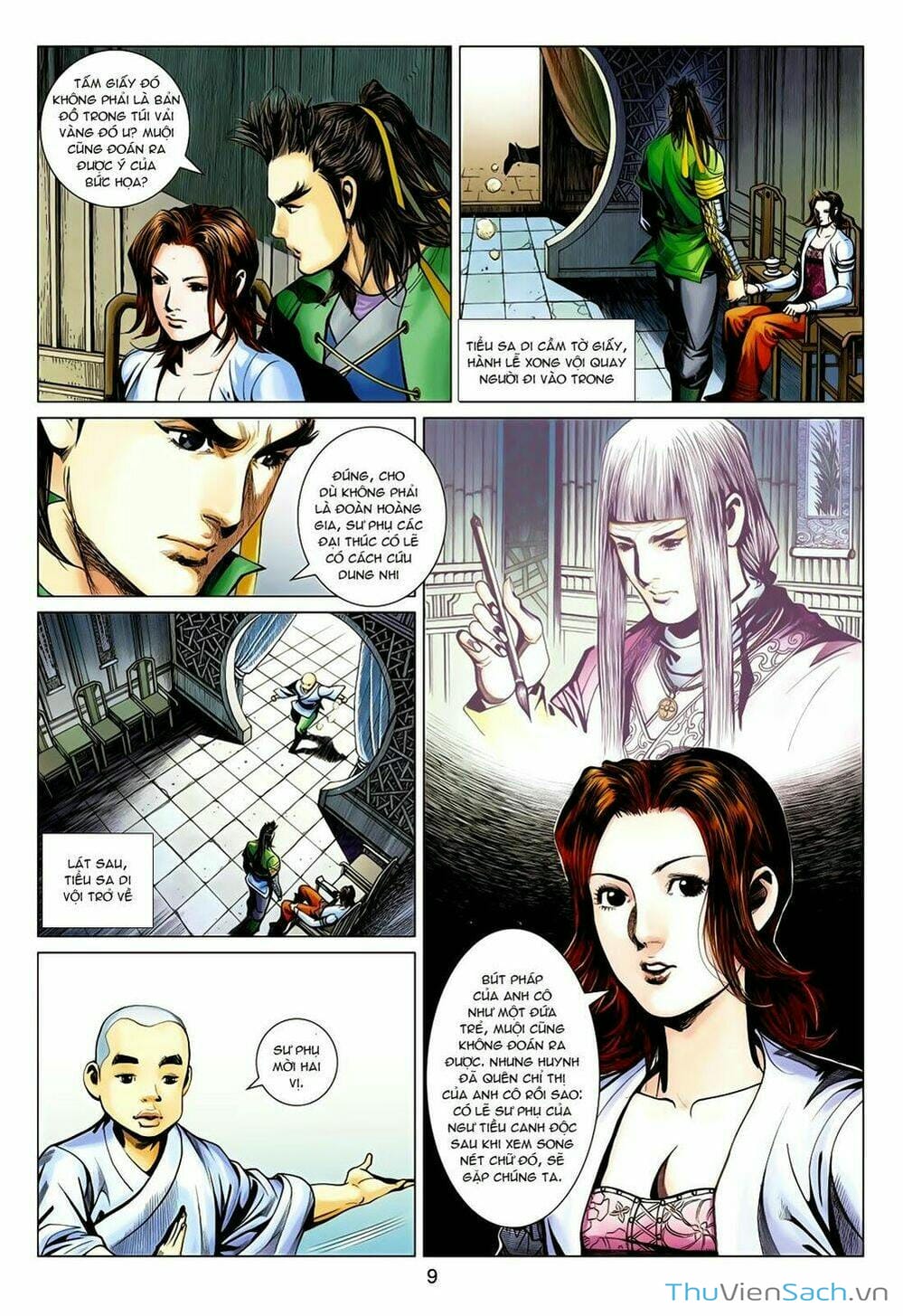 Truyện Tranh Anh Hùng Xạ Điêu - Manhua trang 4