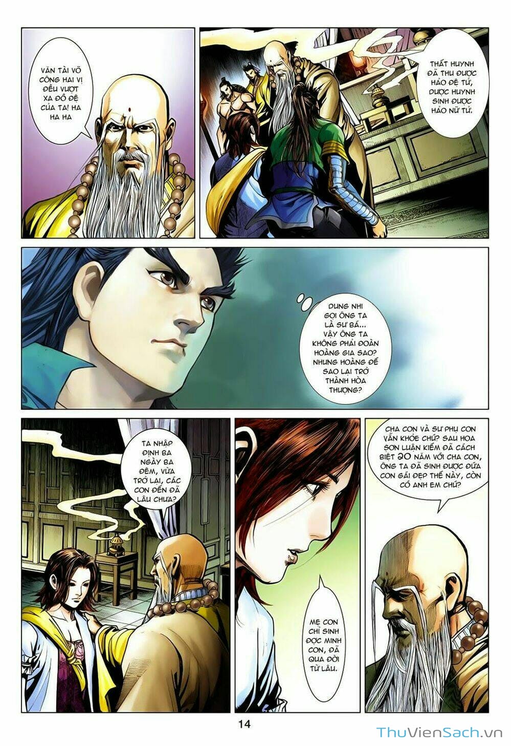 Truyện Tranh Anh Hùng Xạ Điêu - Manhua trang 4
