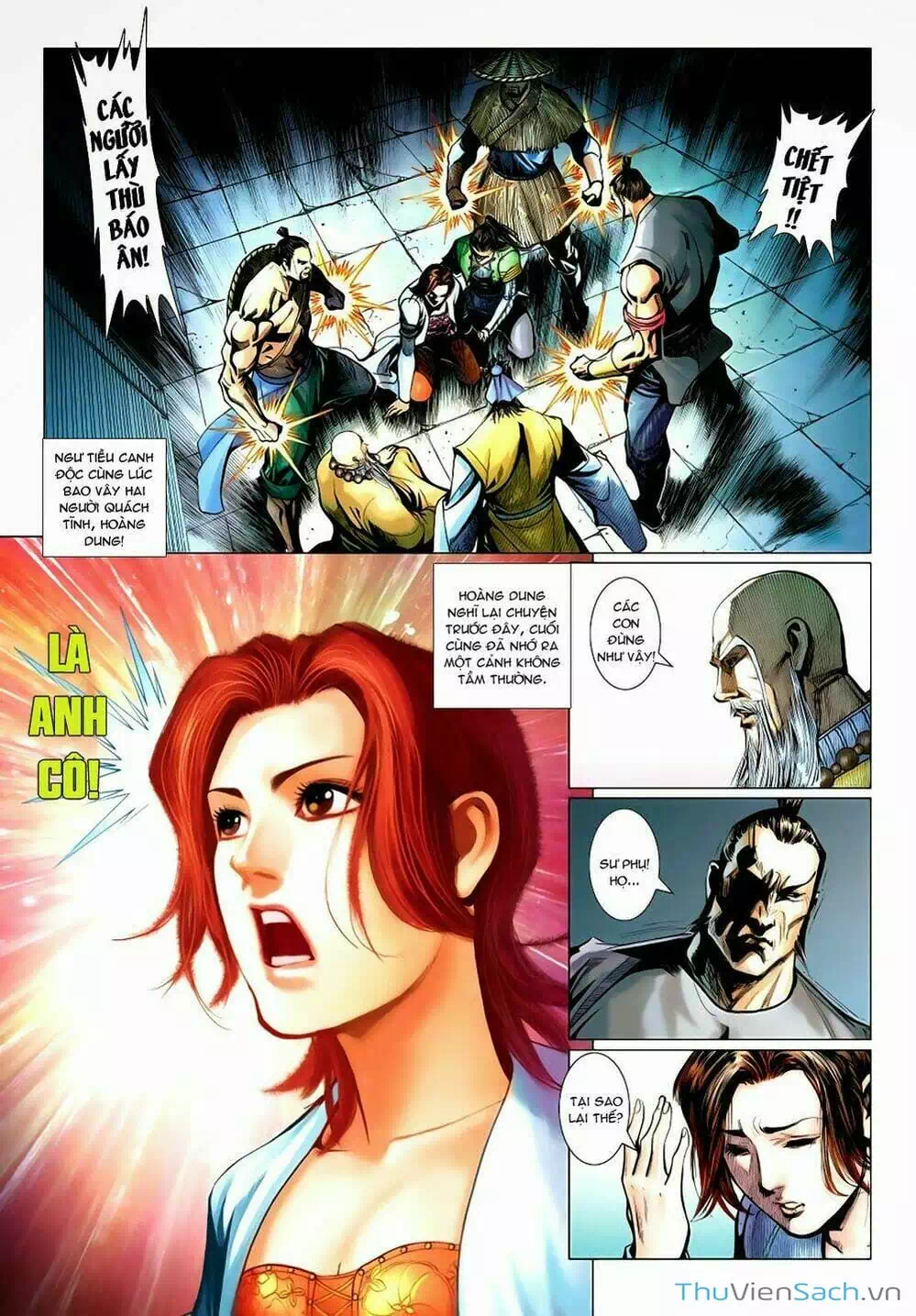 Truyện Tranh Anh Hùng Xạ Điêu - Manhua trang 4