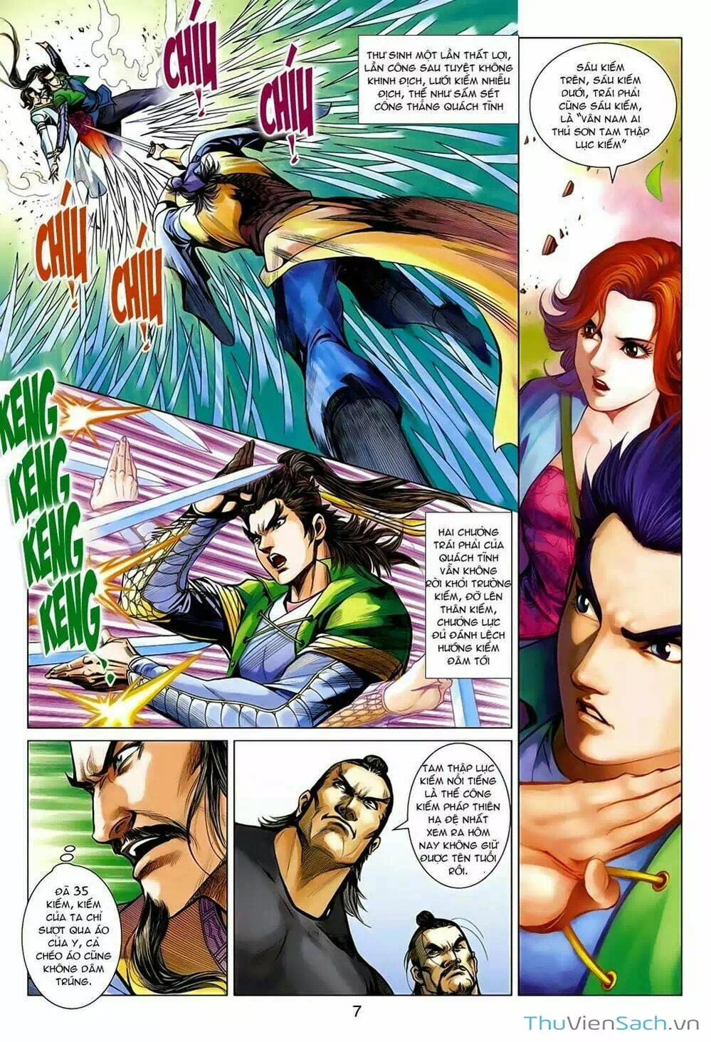 Truyện Tranh Anh Hùng Xạ Điêu - Manhua trang 4