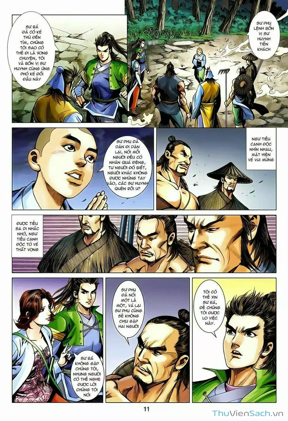 Truyện Tranh Anh Hùng Xạ Điêu - Manhua trang 4
