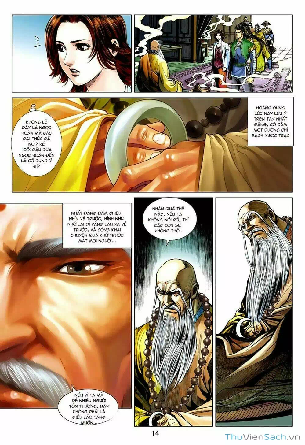Truyện Tranh Anh Hùng Xạ Điêu - Manhua trang 4