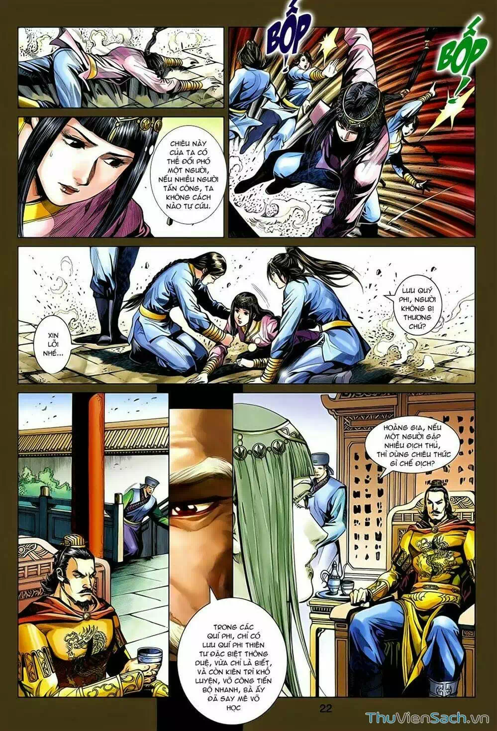 Truyện Tranh Anh Hùng Xạ Điêu - Manhua trang 4