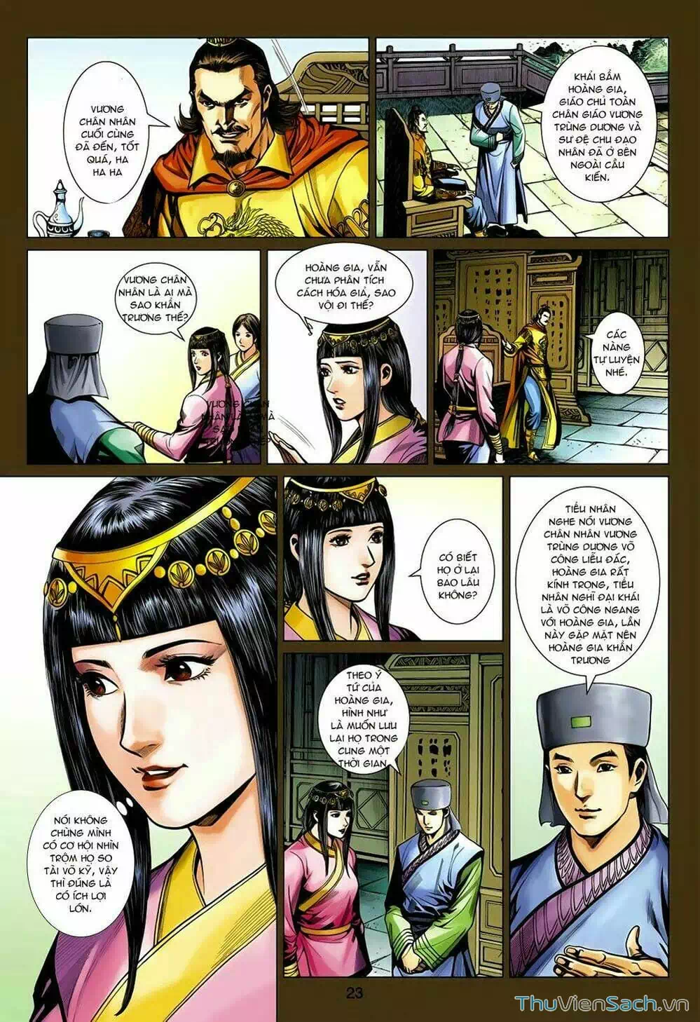 Truyện Tranh Anh Hùng Xạ Điêu - Manhua trang 4
