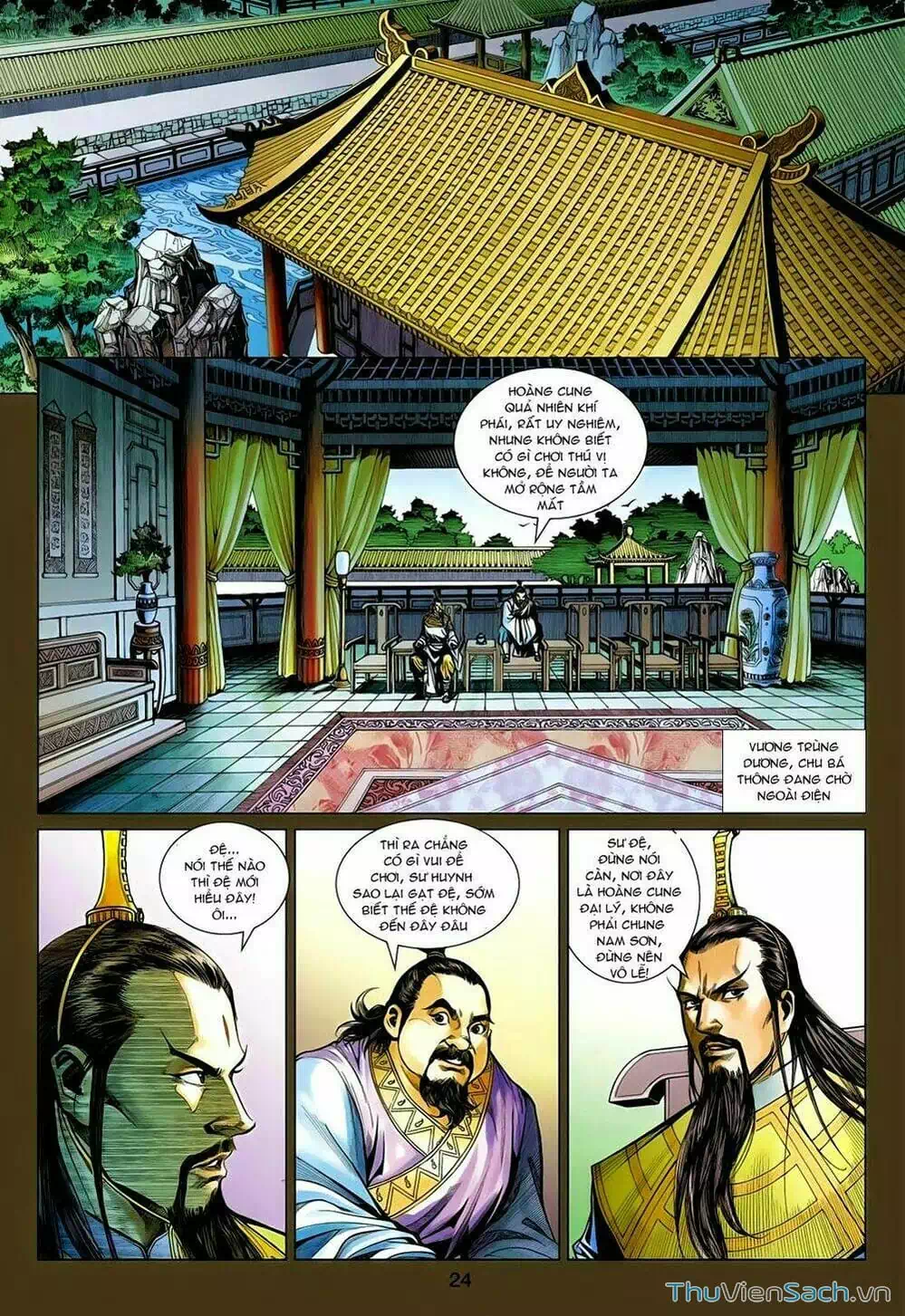 Truyện Tranh Anh Hùng Xạ Điêu - Manhua trang 4