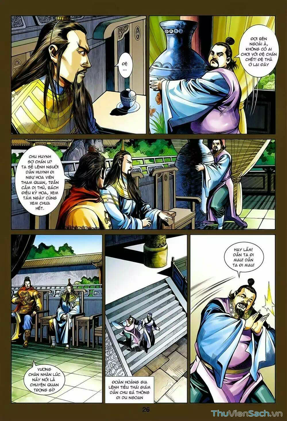 Truyện Tranh Anh Hùng Xạ Điêu - Manhua trang 4