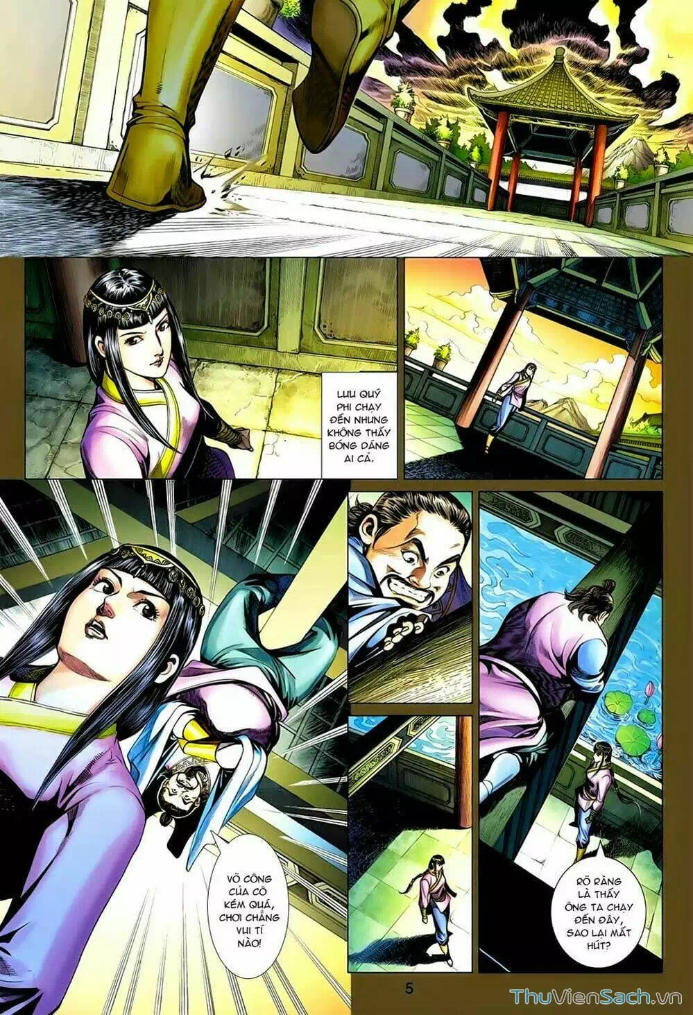 Truyện Tranh Anh Hùng Xạ Điêu - Manhua trang 4