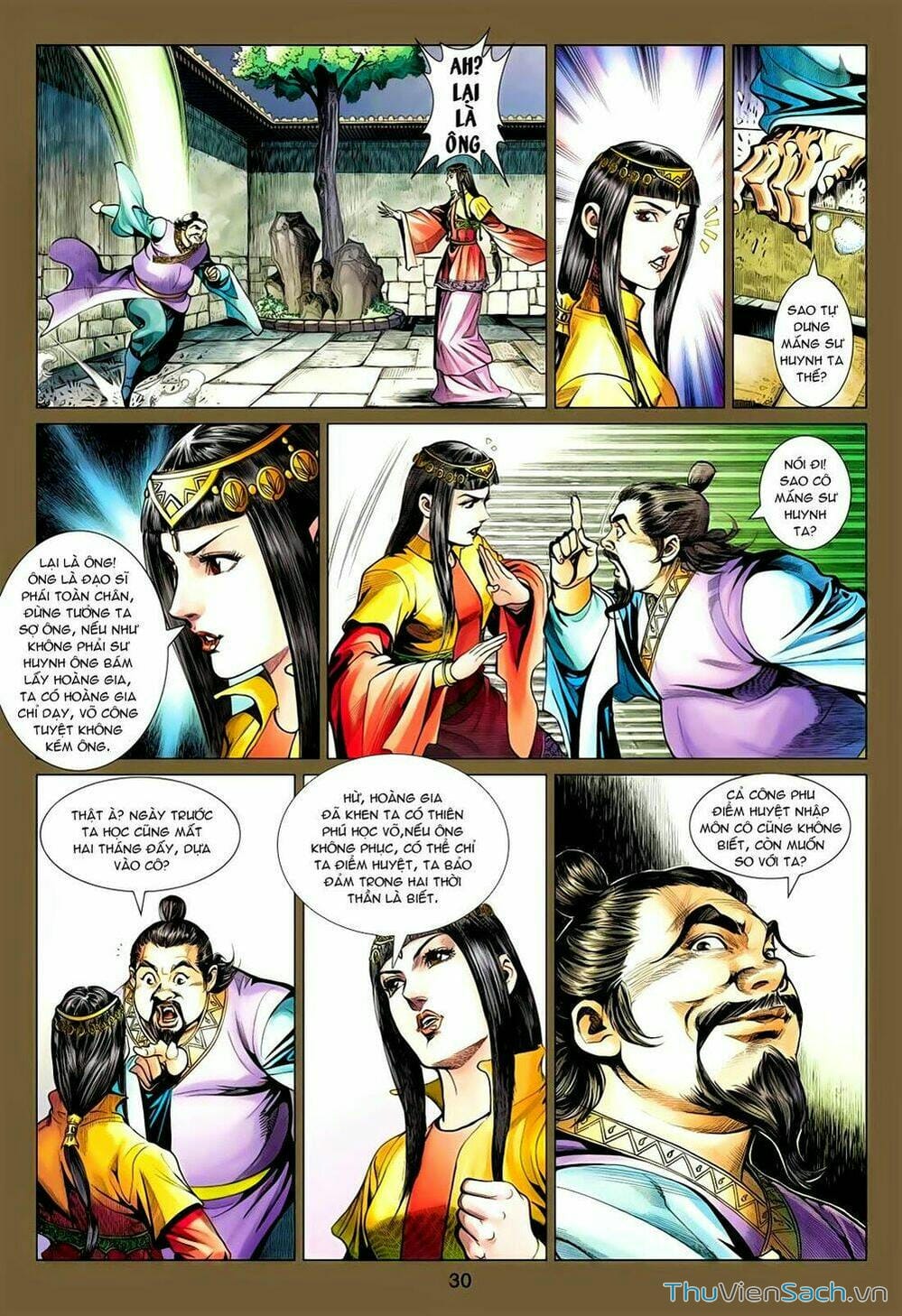 Truyện Tranh Anh Hùng Xạ Điêu - Manhua trang 4