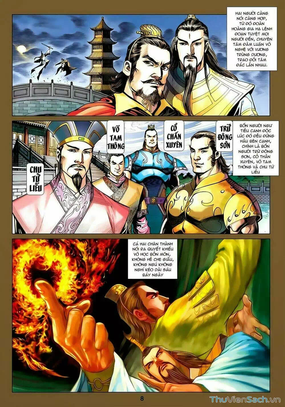 Truyện Tranh Anh Hùng Xạ Điêu - Manhua trang 4