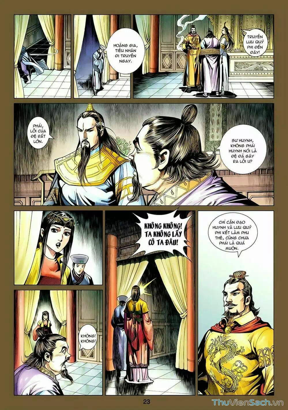 Truyện Tranh Anh Hùng Xạ Điêu - Manhua trang 4