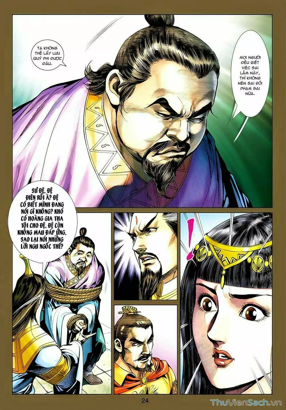 Truyện Tranh Anh Hùng Xạ Điêu - Manhua trang 4