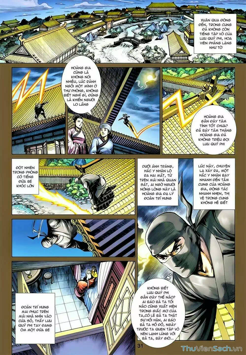 Truyện Tranh Anh Hùng Xạ Điêu - Manhua trang 4