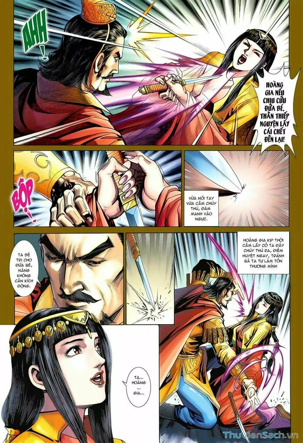 Truyện Tranh Anh Hùng Xạ Điêu - Manhua trang 4