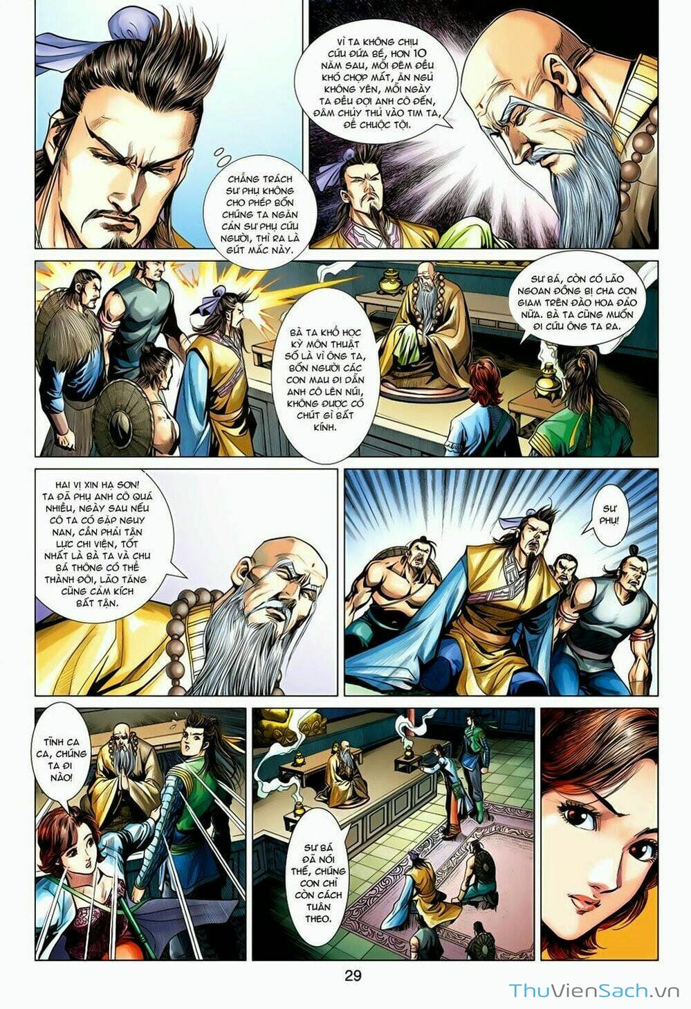 Truyện Tranh Anh Hùng Xạ Điêu - Manhua trang 4