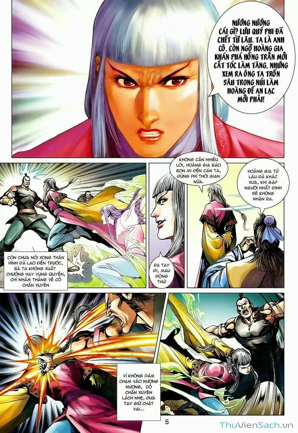 Truyện Tranh Anh Hùng Xạ Điêu - Manhua trang 4