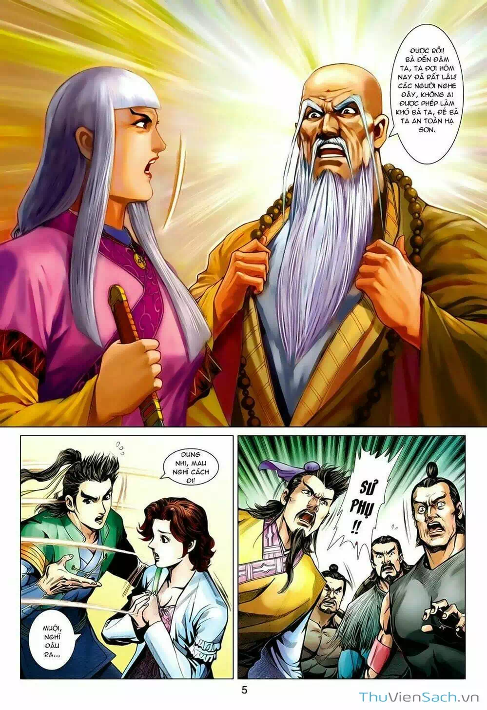 Truyện Tranh Anh Hùng Xạ Điêu - Manhua trang 4