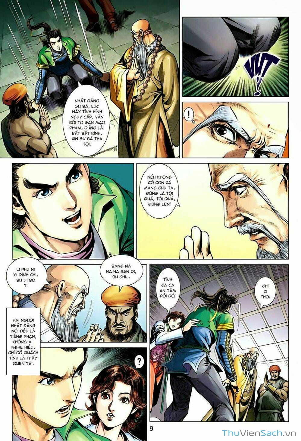 Truyện Tranh Anh Hùng Xạ Điêu - Manhua trang 4