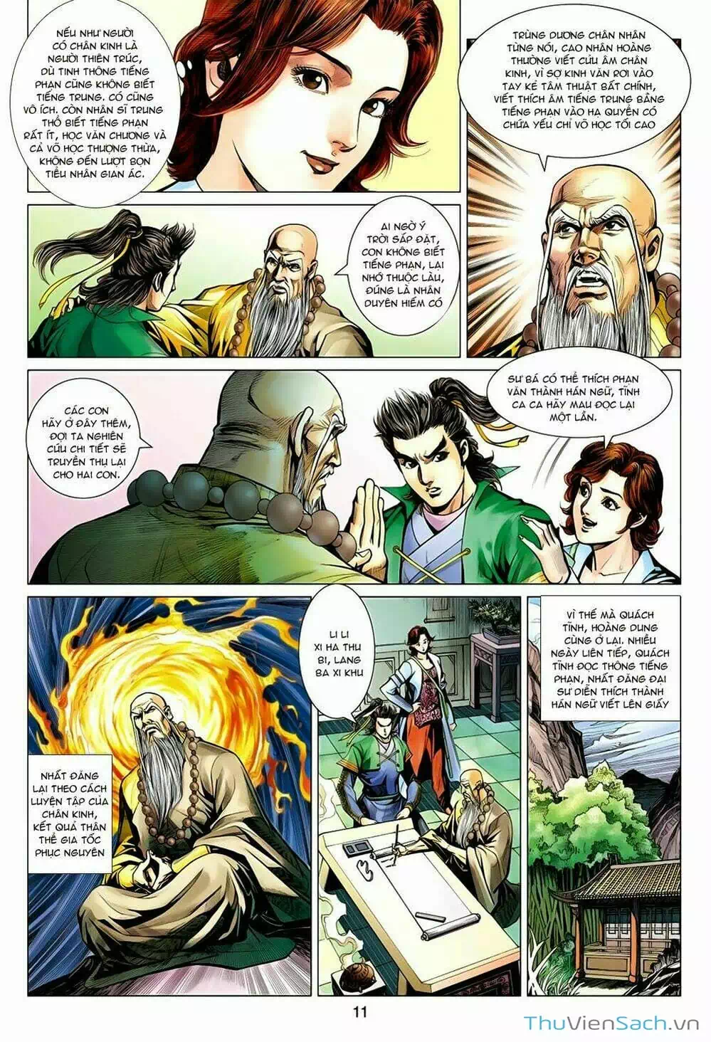 Truyện Tranh Anh Hùng Xạ Điêu - Manhua trang 4