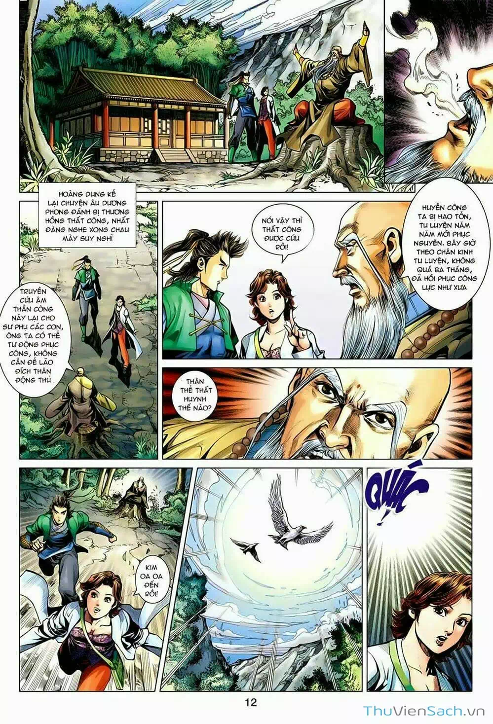 Truyện Tranh Anh Hùng Xạ Điêu - Manhua trang 4