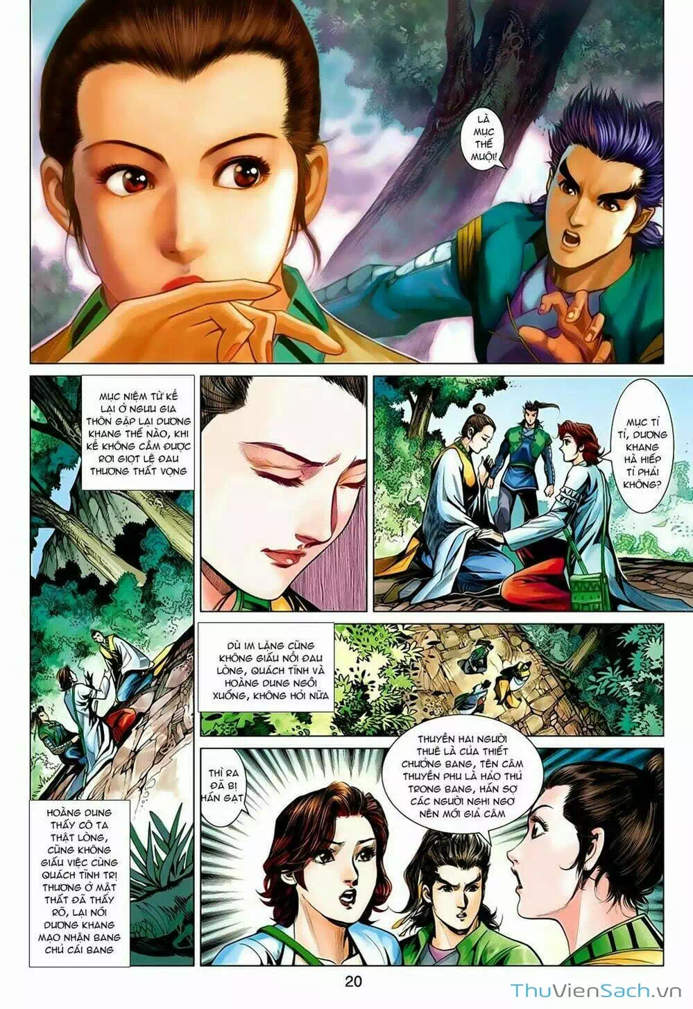 Truyện Tranh Anh Hùng Xạ Điêu - Manhua trang 4