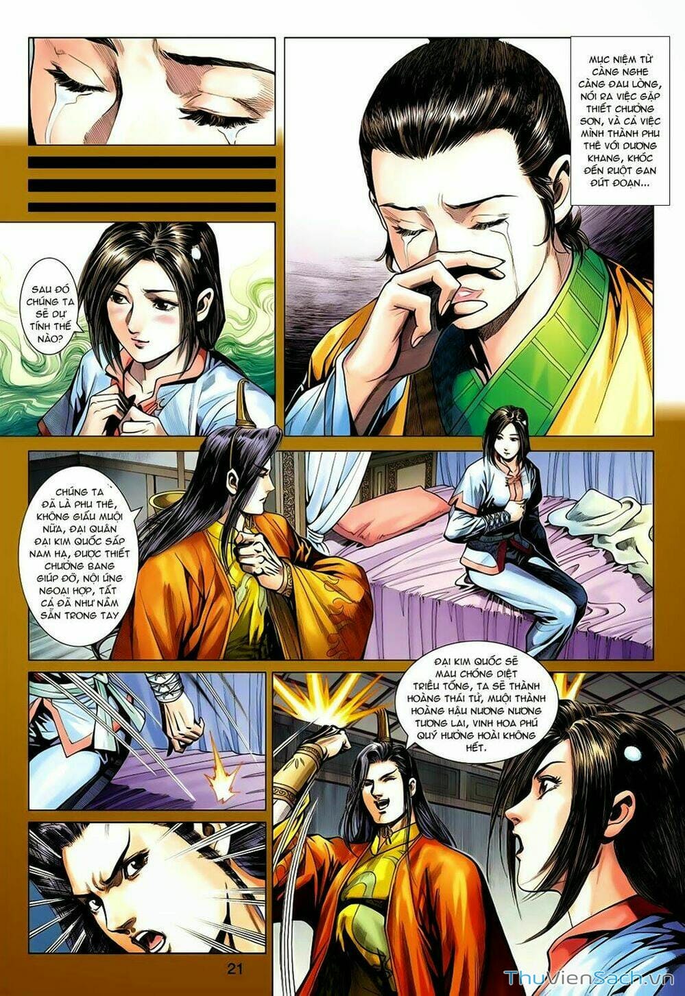 Truyện Tranh Anh Hùng Xạ Điêu - Manhua trang 4