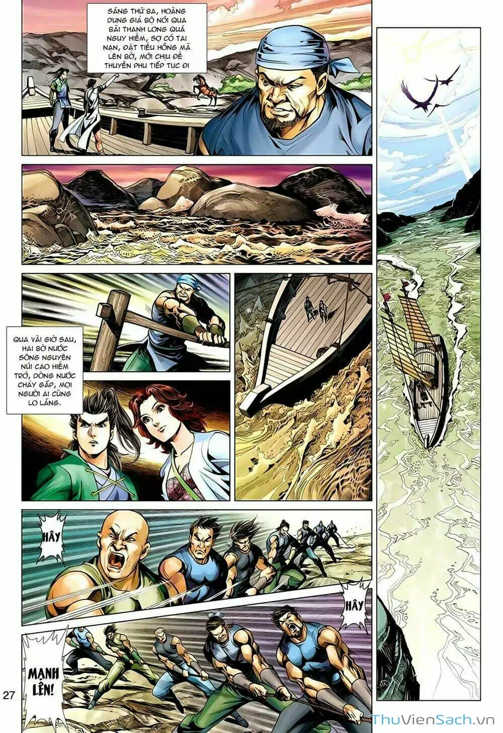 Truyện Tranh Anh Hùng Xạ Điêu - Manhua trang 4