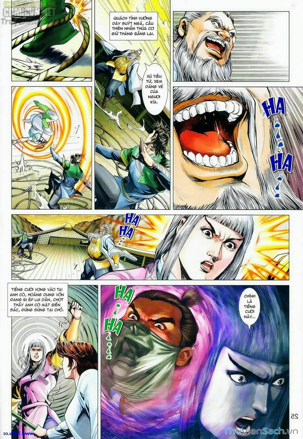 Truyện Tranh Anh Hùng Xạ Điêu - Manhua trang 4