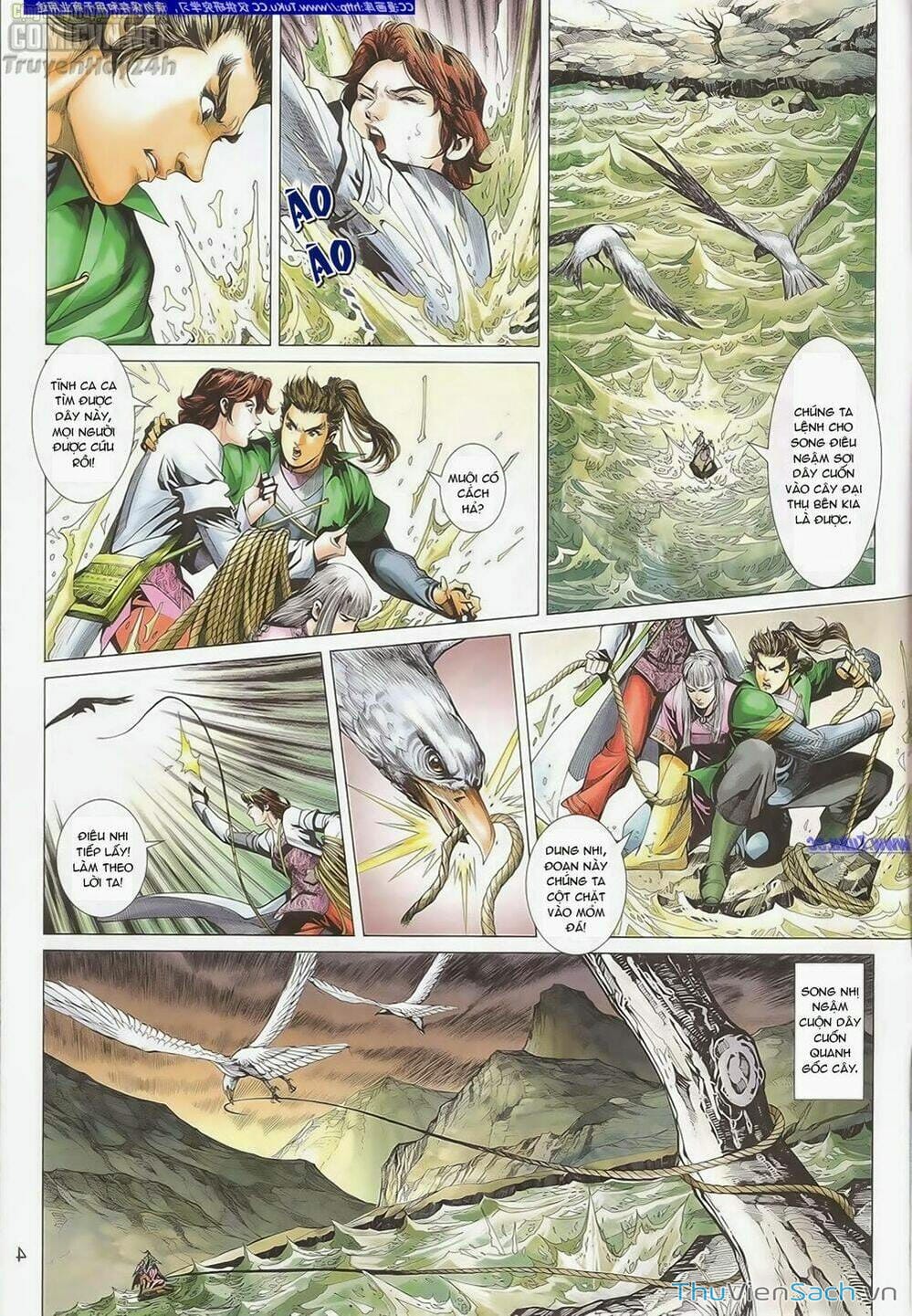 Truyện Tranh Anh Hùng Xạ Điêu - Manhua trang 4