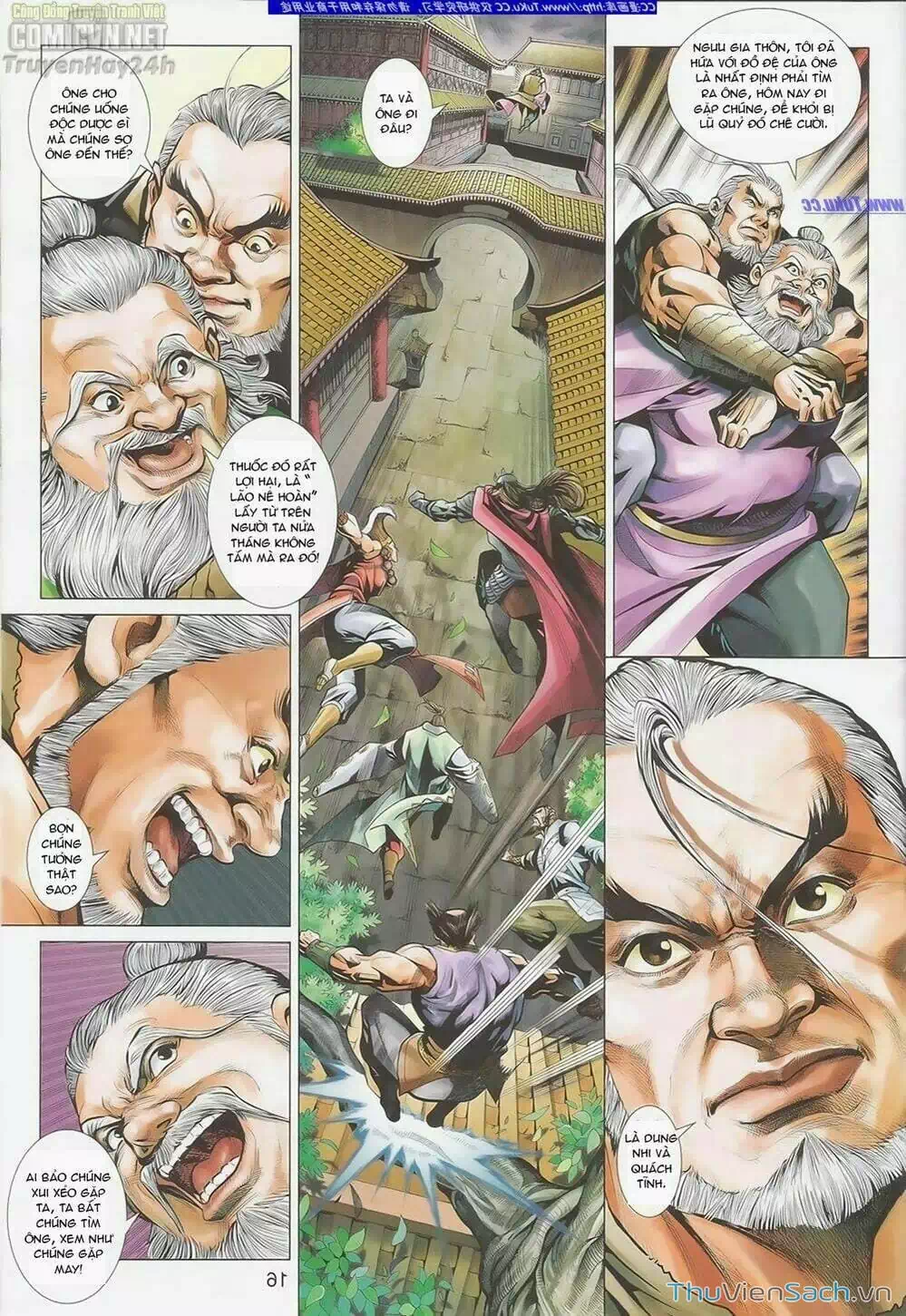 Truyện Tranh Anh Hùng Xạ Điêu - Manhua trang 4