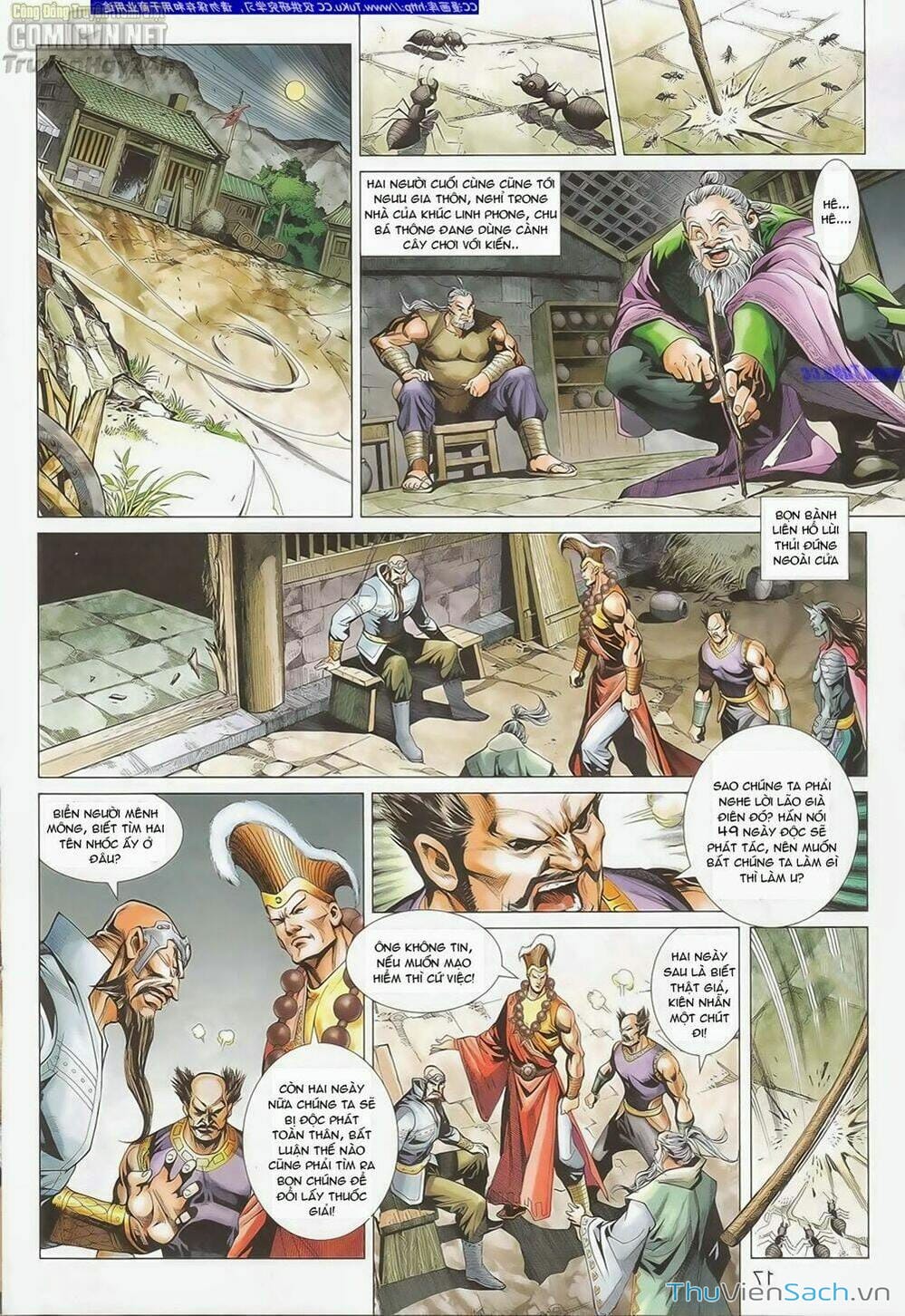 Truyện Tranh Anh Hùng Xạ Điêu - Manhua trang 4