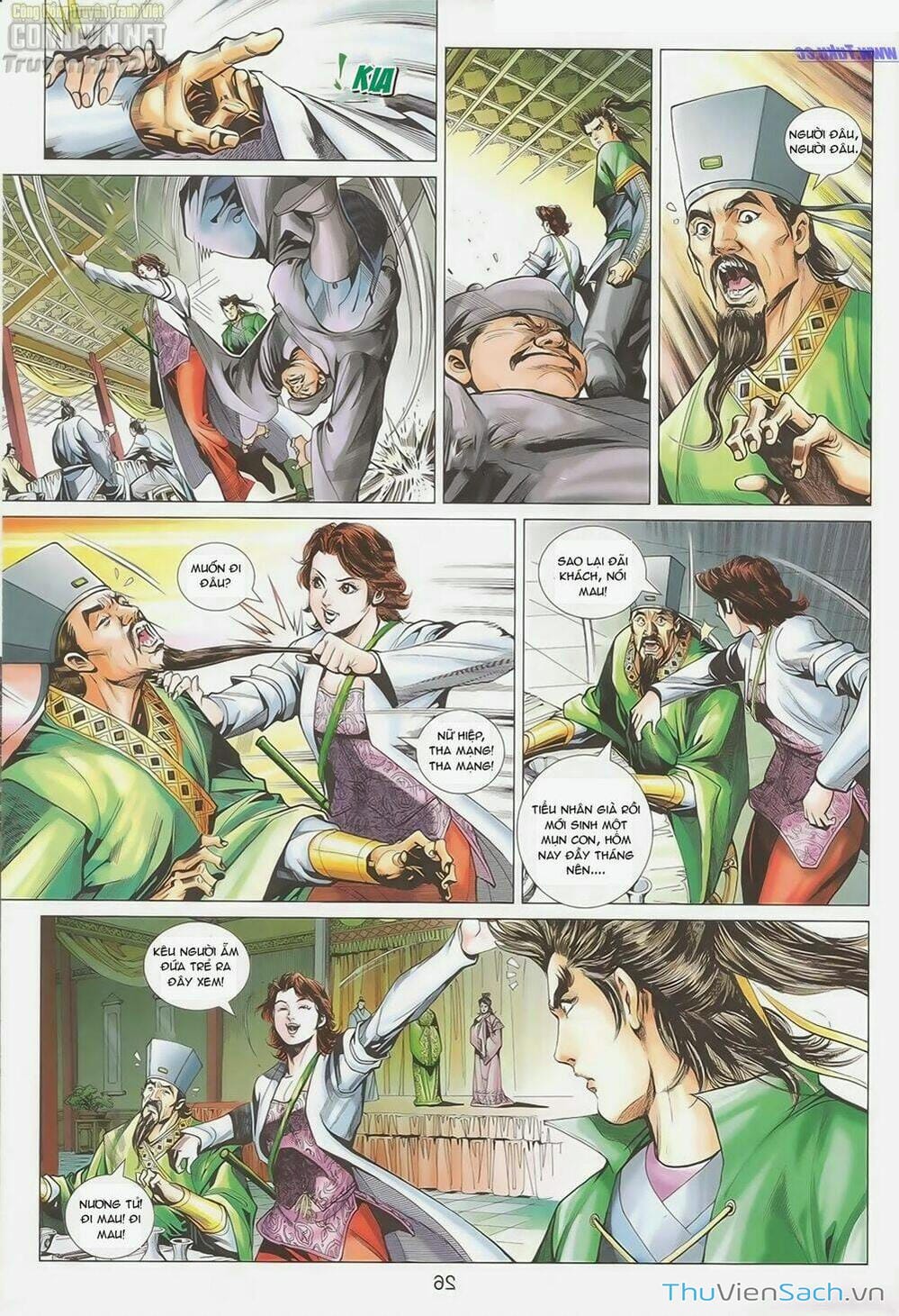 Truyện Tranh Anh Hùng Xạ Điêu - Manhua trang 2693