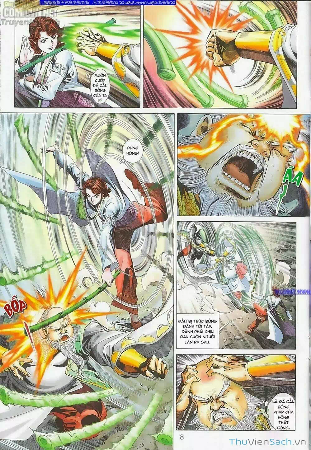 Truyện Tranh Anh Hùng Xạ Điêu - Manhua trang 4