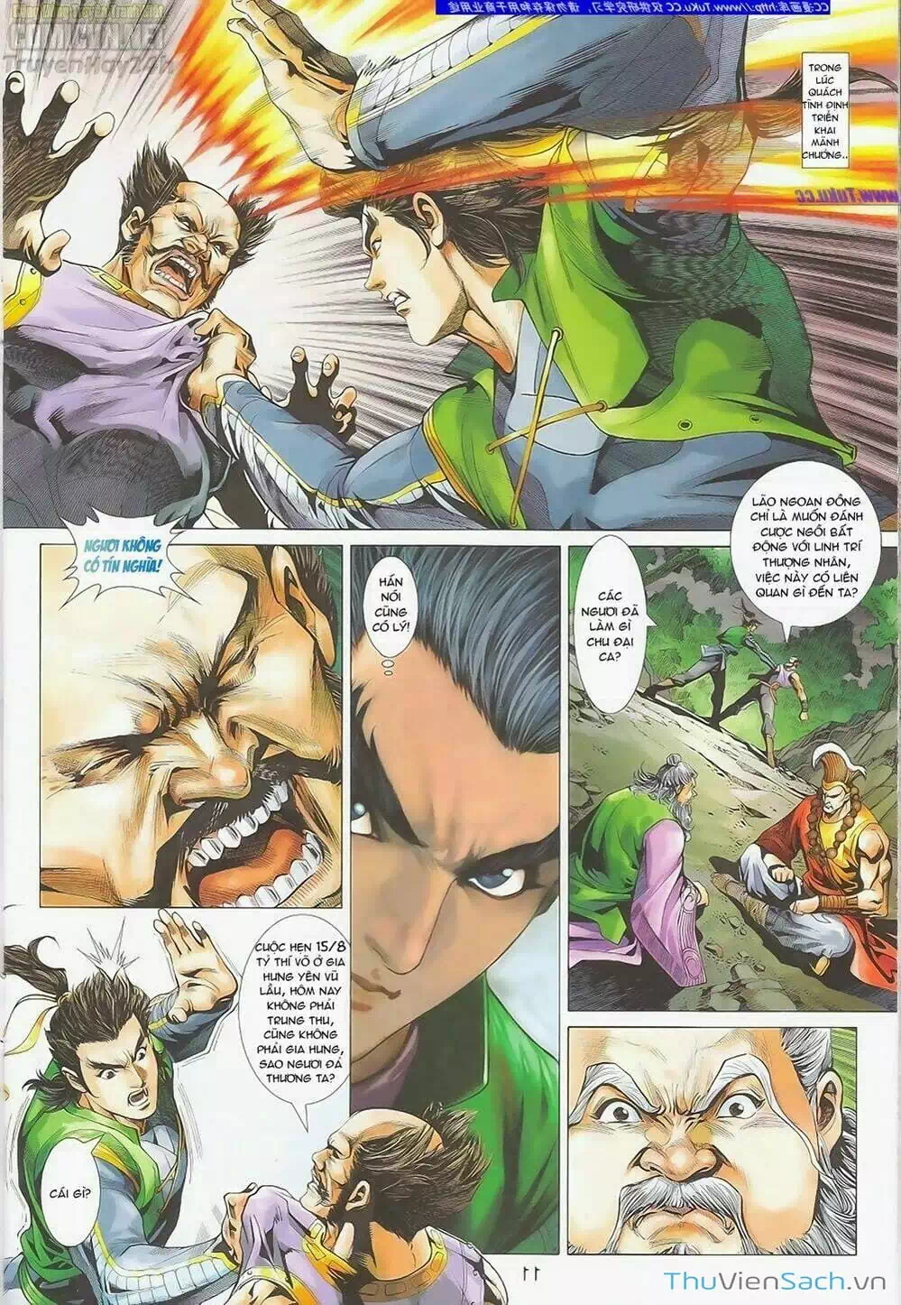Truyện Tranh Anh Hùng Xạ Điêu - Manhua trang 4