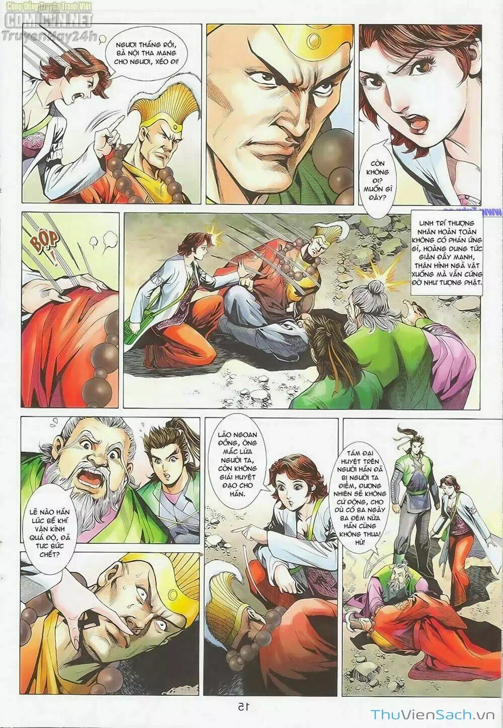 Truyện Tranh Anh Hùng Xạ Điêu - Manhua trang 4