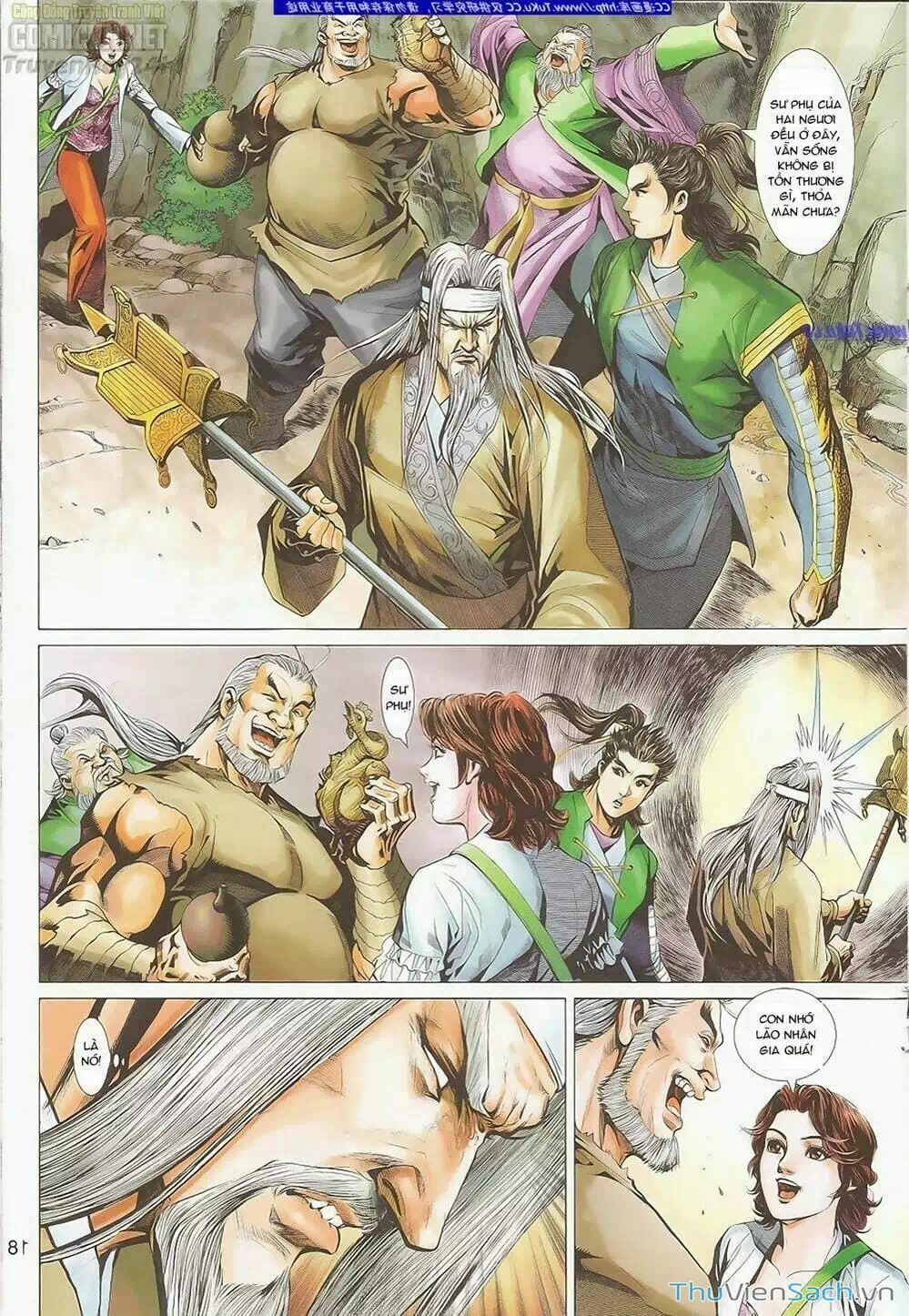 Truyện Tranh Anh Hùng Xạ Điêu - Manhua trang 4