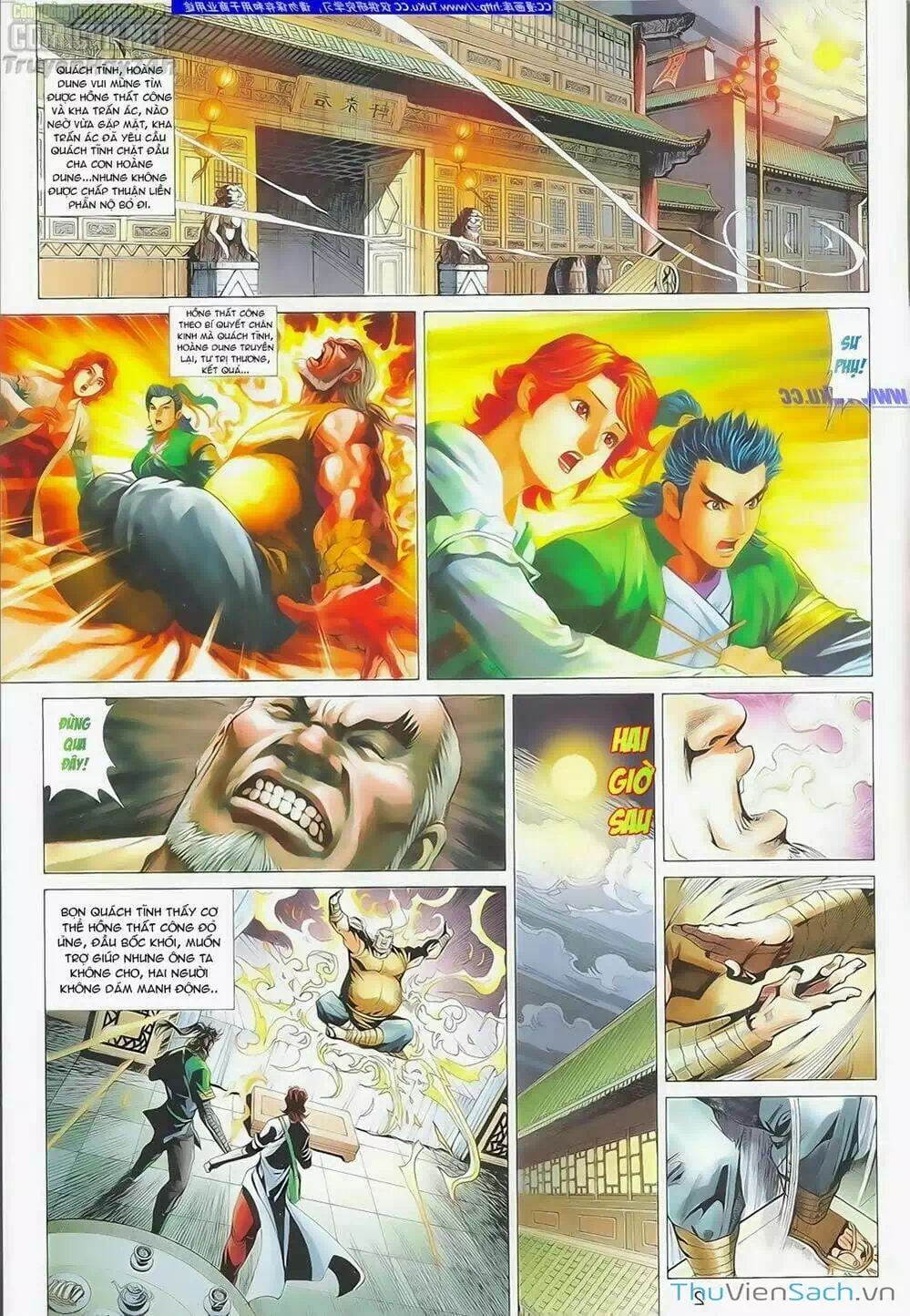 Truyện Tranh Anh Hùng Xạ Điêu - Manhua trang 4