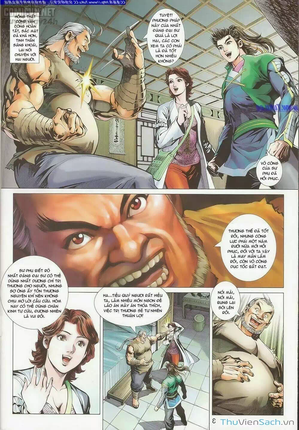 Truyện Tranh Anh Hùng Xạ Điêu - Manhua trang 4