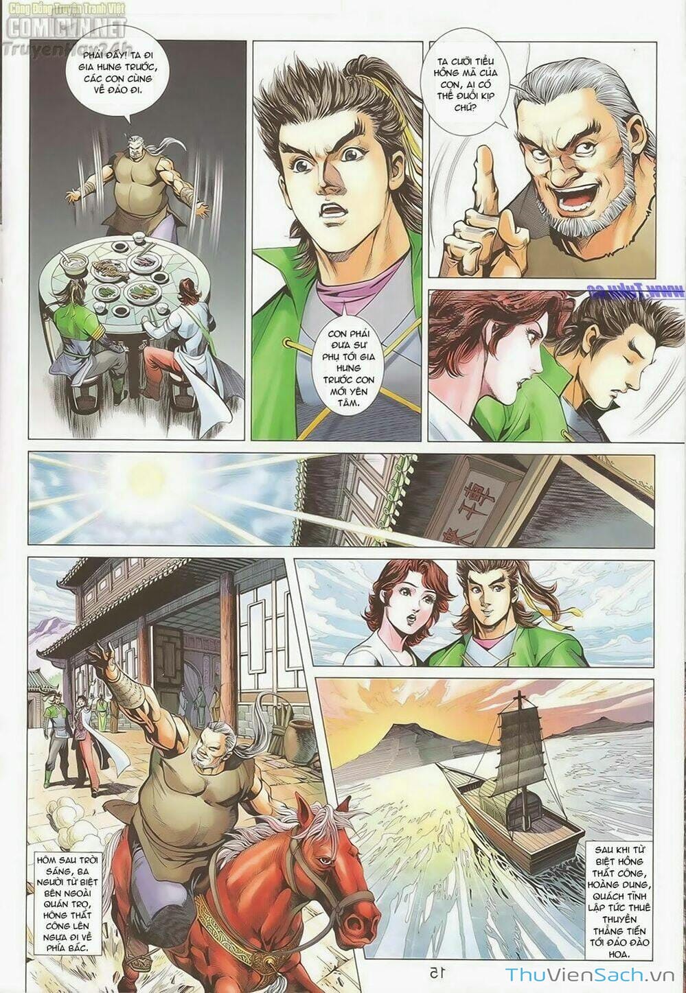 Truyện Tranh Anh Hùng Xạ Điêu - Manhua trang 4