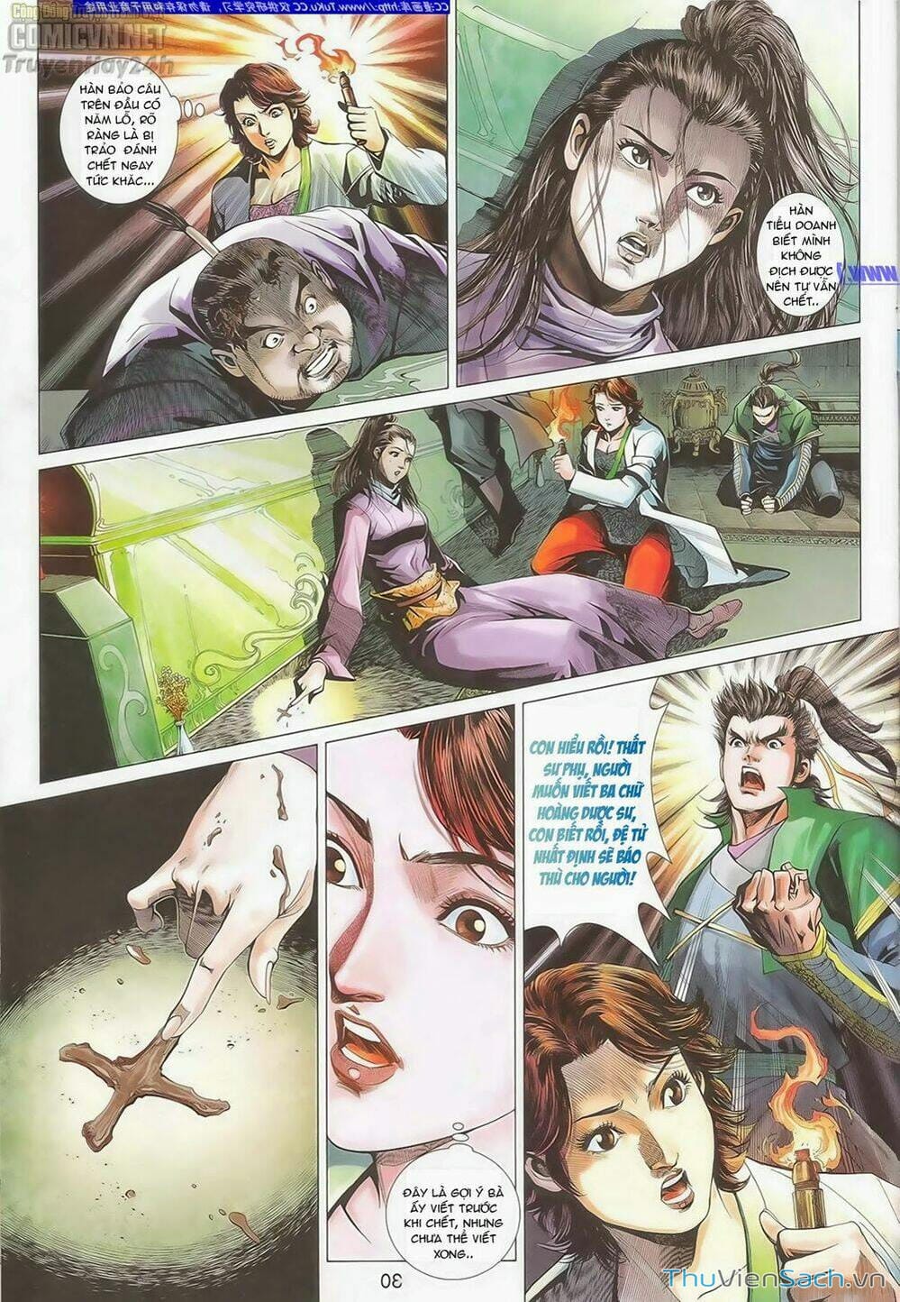 Truyện Tranh Anh Hùng Xạ Điêu - Manhua trang 4