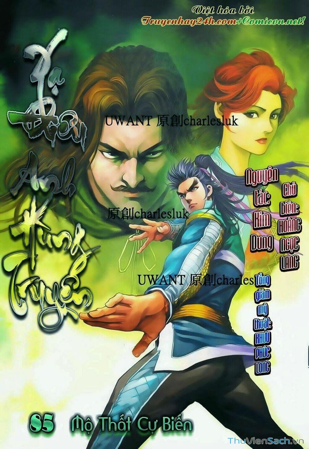 Truyện Tranh Anh Hùng Xạ Điêu - Manhua trang 4